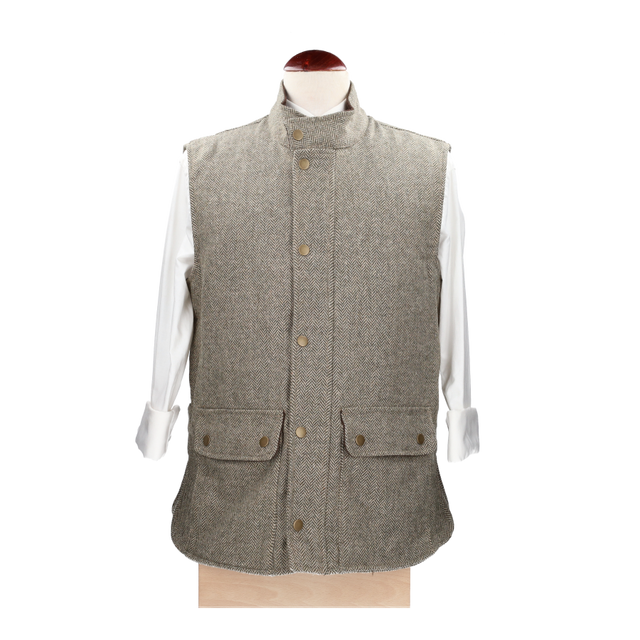 CHALECO ESPIGA BEIGE