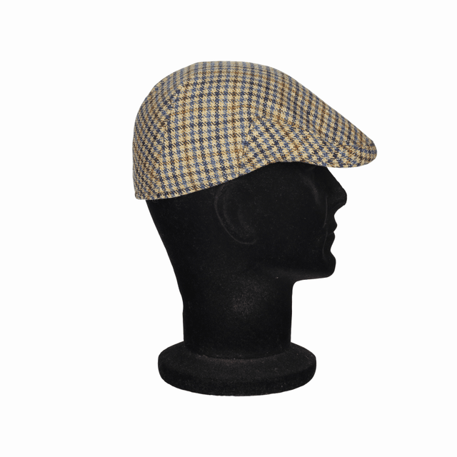 BEIGE HOUNDFOOT CAP