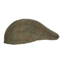 Green Checkered Herringbone Cowboy Cap