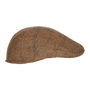 GORRA CAMPERO ESPIGA CUADROS MARRON