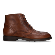 LEATHER LACE-UP BOOT