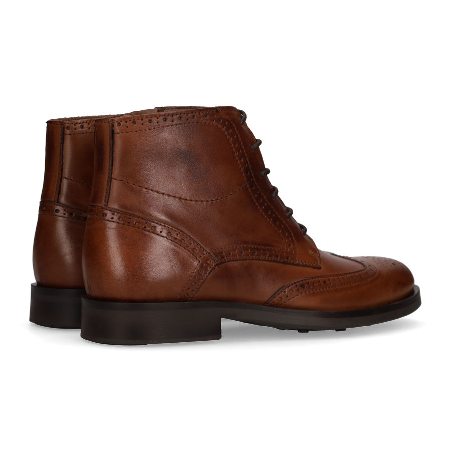 BOTIN CORDONES PICADO CUERO – Roberto Garrudo