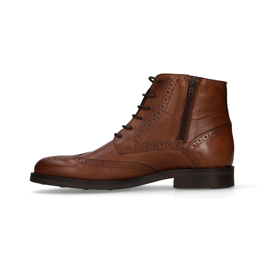 BOTIN CORDONES PICADO CUERO – Roberto Garrudo