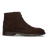 BOTTE MARRON À LACETS PERFORÉS