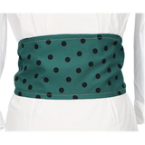 LARGE BLACK LUNA GREEN Sash