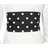 LARGE WHITE LUNAR BLACK Sash