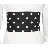 LARGE WHITE LUNAR BLACK Sash