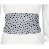 SMALL BLACK GRAY SASH