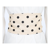 LARGE BLACK LUNA BEIGE Sash