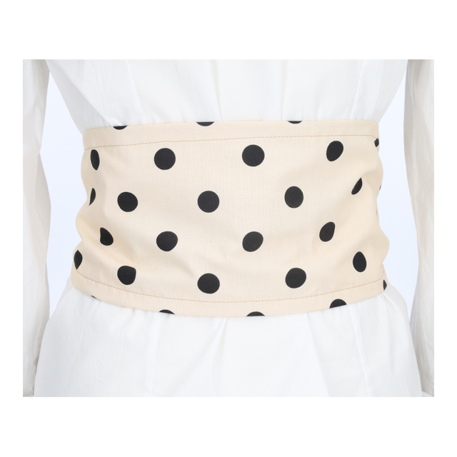 LARGE BLACK LUNA BEIGE Sash