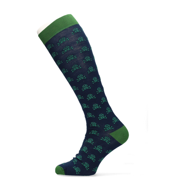 CALCETA CALAVERA VERDE
