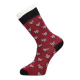 CALCETIN MAPACHE BURDEOS