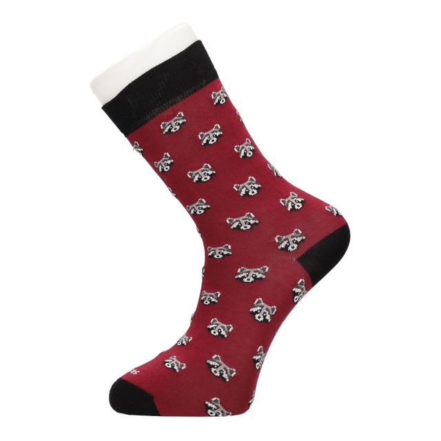 CALCETIN MAPACHE BURDEOS