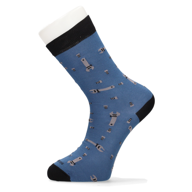 CHAUSSETTE DE MÉCANICIEN BLEUE