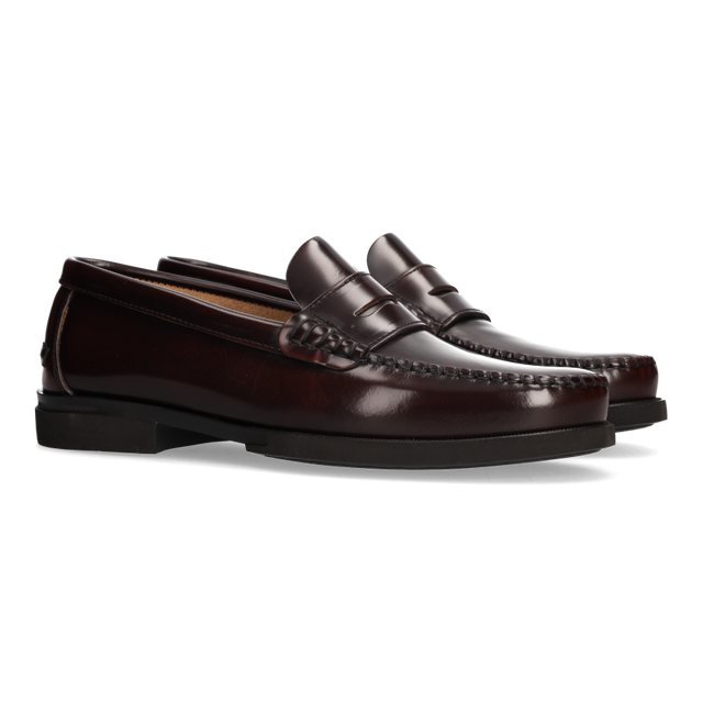 MOCASIN ANTIFAZ ANTIK BURDEOS PISO GOMA