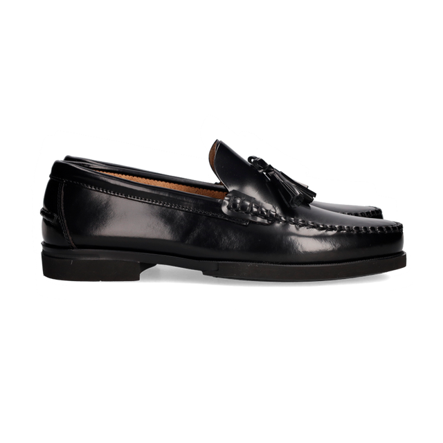 MOCASÍN BORLAS ANTIK NEGRO