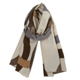 Bufanda tonos camel