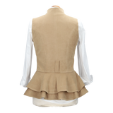 Chaleco Galatea Antelina Beige