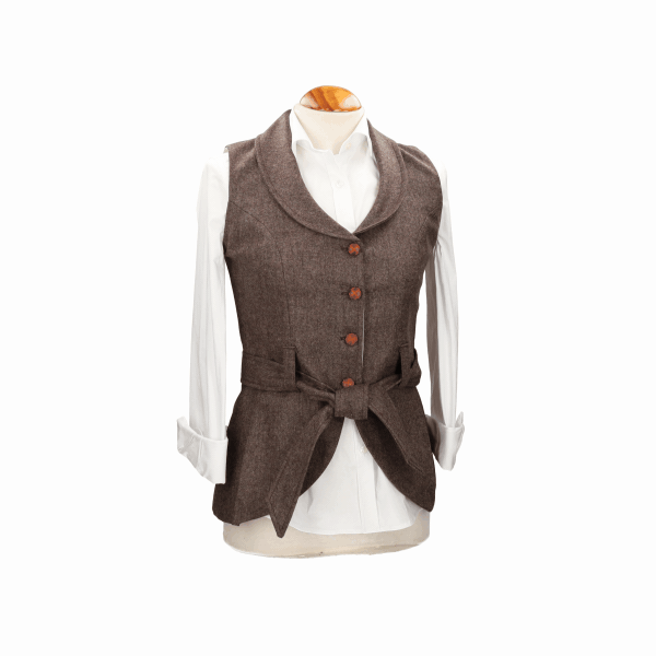 Chaleco Pandora Mezclilla Marrón