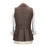 Chaleco Pandora Mezclilla Marrón