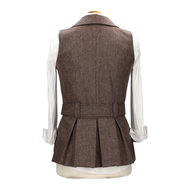 Chaleco Pandora Mezclilla Marrón