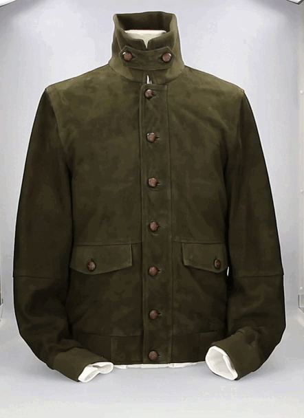 Sevilla green suede jacket
