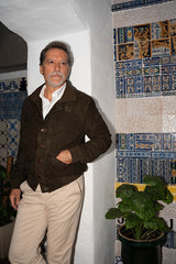 Sevilla green suede jacket