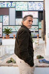 Sevilla green suede jacket