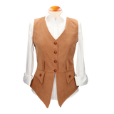 DIANA SUEDE CAMEL VEST