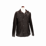 CHAQUETA BIKER MARRÓN