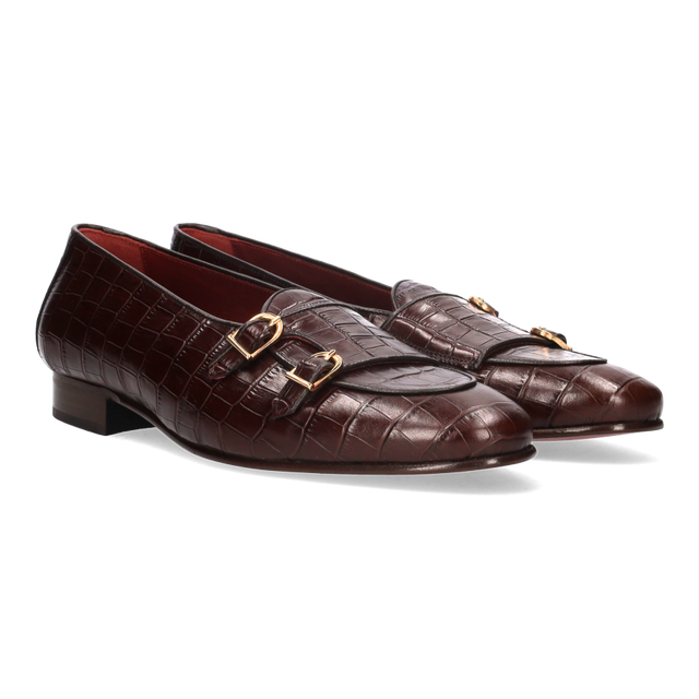 2-BUCKLE HAIRSTYLE COCONUT LEATHER