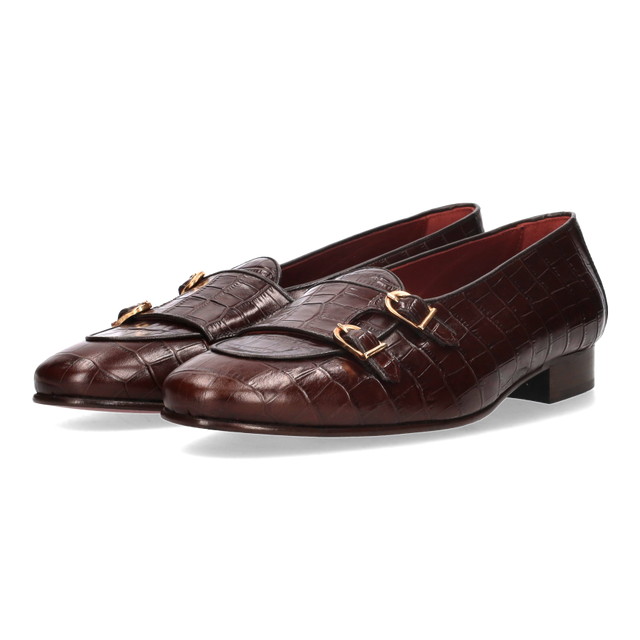 2-BUCKLE HAIRSTYLE COCONUT LEATHER