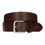 DARK BROWN BELT WITH POINT TRIM