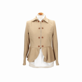 Chaqueta Tavira Antelina Beige