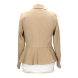Chaqueta Tavira Antelina Beige
