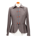 CHAQUETA TAVIRA  ESPIGA MARRON