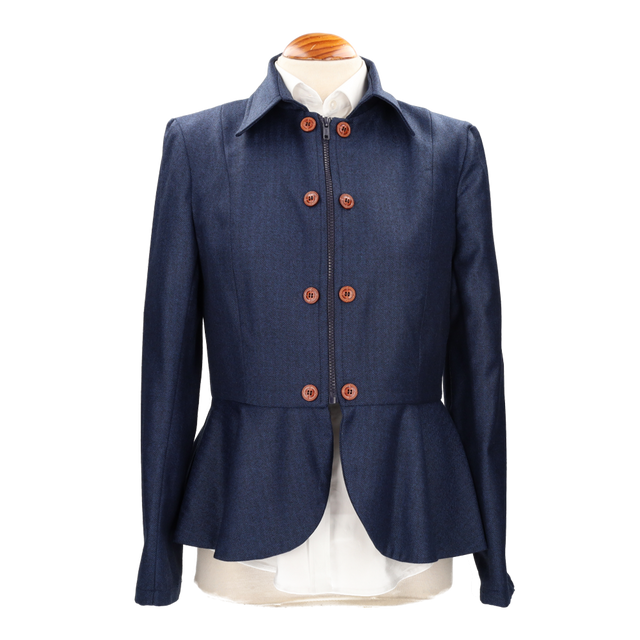 CHAQUETA TAVIRA  ESPIGA AZUL