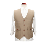 CHALECO ÉVORA TOSTADO