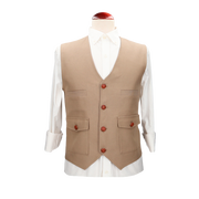 CHALECO EVORA TOSTADO