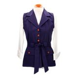 Gilet bleu Calima