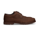 BROWN NUBUCK BITCHED BLUCHER