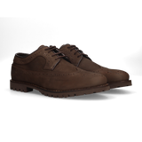 BLUCHER PICADO NOBUCK MARRON