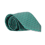 BOTTLE GREEN TIE AD. CIRCLES