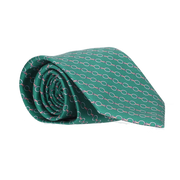CORBATA VERDE BOTELLA AD. CIRCULOS