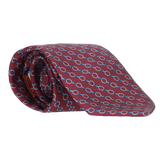 CORBATA BURDEOS CLARO AD. CIRCULOS