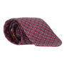 Cravate bordeaux clair AD. Cercles