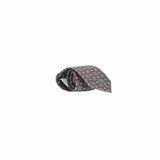 CORBATA KAKI AD. SELLO Y FLOR