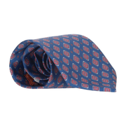 PUBLICITÉ POUR CRAVATE BLEUE. ROUGE