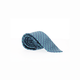 NAVY TIE, SMALL GREEN