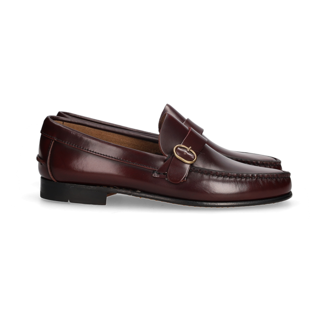 MOCASIN HEBILLA ANTIC CORDOVAN